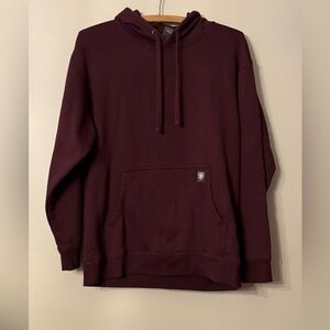 Men’s Ariat Burgundy Hoodie-Size Medium